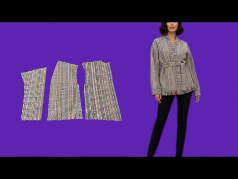 Видео: Как сшить мини-куртку на размеры 38-40 | Практично | Очень просто