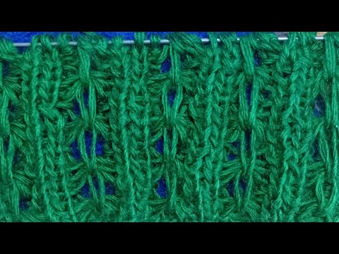 Видео: We knit a beautiful, interesting, easy pattern for products.Вяжем красивый, интересный, лёгкий узор.
