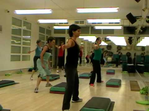 Видео: Степ-аэробика с Мариной Шешуковой.