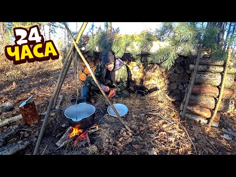 Видео: 24-Часа На болотном острове. На базе залив. Охота, рыбалка.