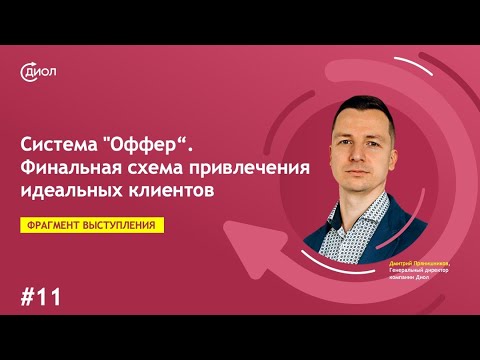 Видео: Система "Оффер". Часть 11. Финальная схема привлечения клиентов