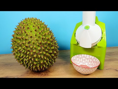 Видео: Что если сделать мороженое из вонючего Дуриана? Ice Cream Maker из Китая.