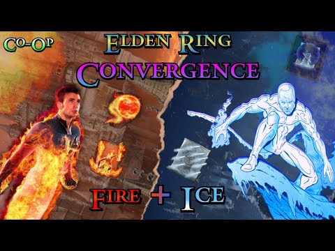 Видео: Мы стали ВЛАСТЕЛИНАМИ Огня и Льда в моде Convergence для Elden Ring (кооперативная игра Elden Ring)