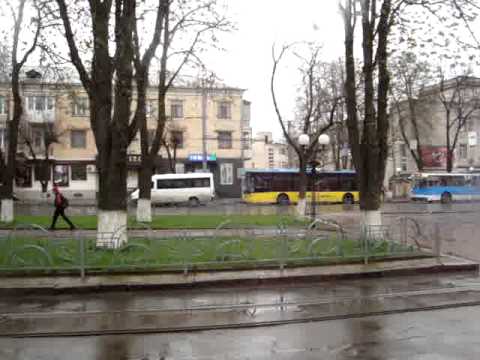 Видео: Винница. Троллейбус ЛАЗ №360 на маршруте №5. Части 1-4. Вишенка – ЖД Вокзал.