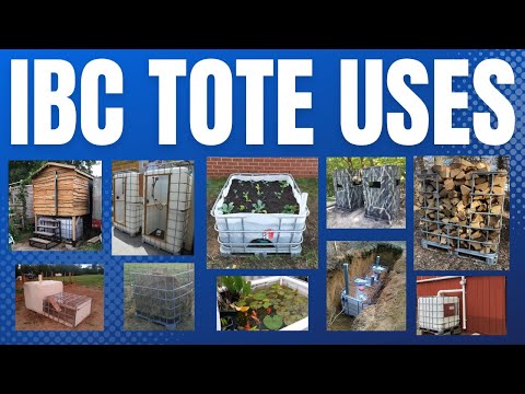 Видео: 24 креативных способа использования контейнеров IBC