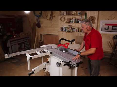 Видео: Циркулярная пила с подвижным столом JET JTS-1600-T