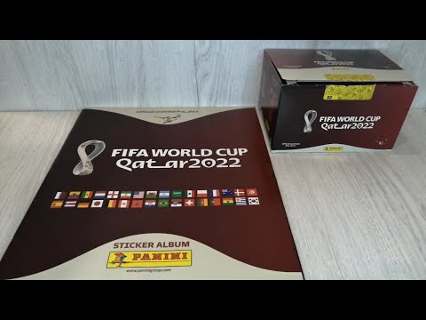 Видео: Panini FIFA World Cup Qatar 2022 Открываем блок 120 пакетов #2