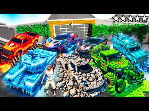 Видео: УГНАЛ ВСЕ СТИХИЙНЫЕ ТАЧКИ В ГТА 5! РЕАЛЬНАЯ ЖИЗНЬ ВОРОВ ОБЗОР МОДА GTA 5 ОНЛАЙН