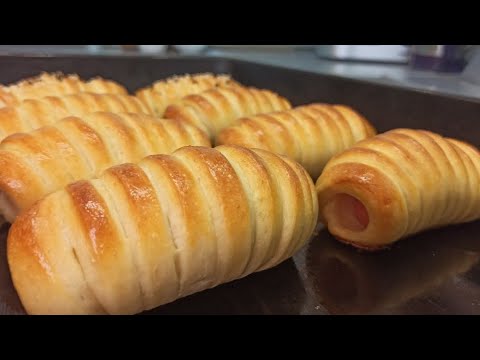 Видео: Тесто просто нереальное/ Сосиски в тесте/Хот доги