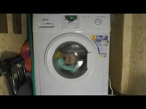 Видео: Стиральная машина ATLANT 60С102  Хлопок 40 + предварительная стирка