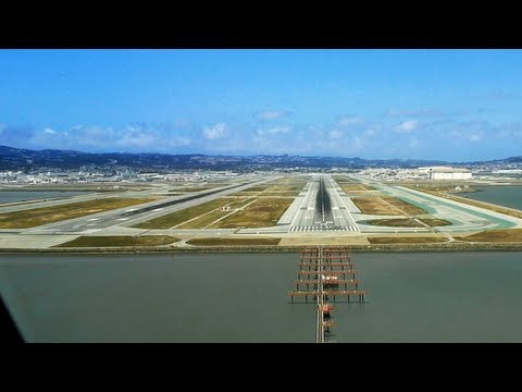 Видео: PilotsEYE.tv - A380 Посадка KSFO Сан-Франциско с СУБТИТРАМИ | без комментариев