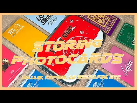 Видео: storing photocards #1 • организация биндера • kep1er, le sserafim and stray kids