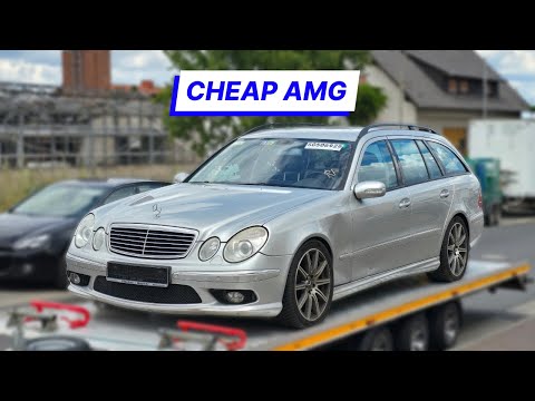 Видео: Я купил Mercedes E55 AMG на аукционе. Насколько это плохо?