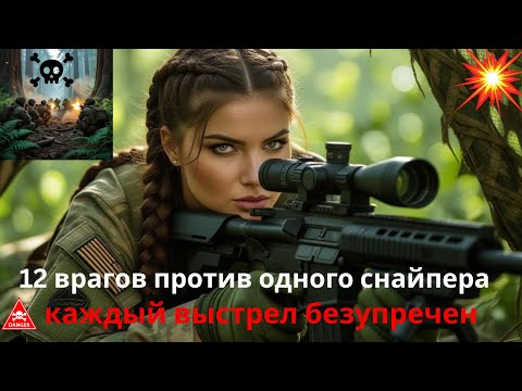 Видео: Снайпер-девушка, которую недооценил командир SEAL — пока она не уничтожила 12 врагов за 5 минут