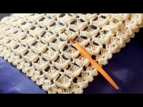 Видео: Новый узор  для бактуса или шали