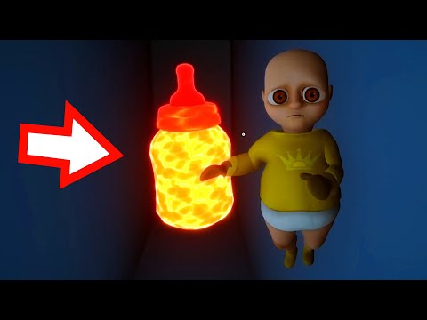 Видео: ОГНЕННАЯ СЕКРЕТНАЯ БУТЫЛКА ?! ИГРА The Baby In Yellow