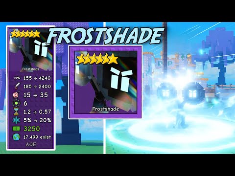 Видео: FROSTSHADE - ОДНО ИЗ САМЫХ ЛУЧШИХ РАСТЕНИЙ В ИГРЕ! | GARDEN TOWER DEFENSE!