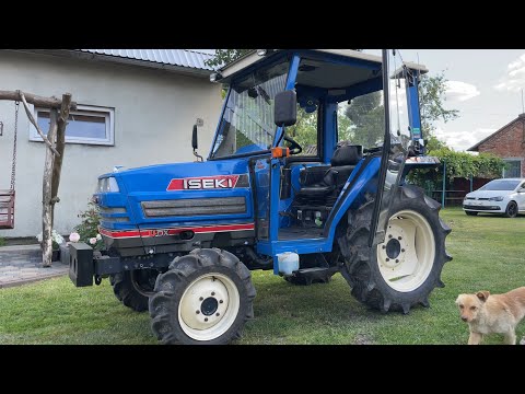Видео: Один місяць з японським мінітрактором Iseki TA 227 cab ?
