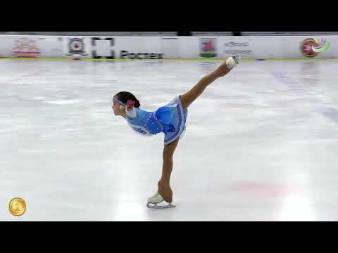 Видео: Резеда Файрушина 1 юн Кубок Акселя 16.02.25г. золото