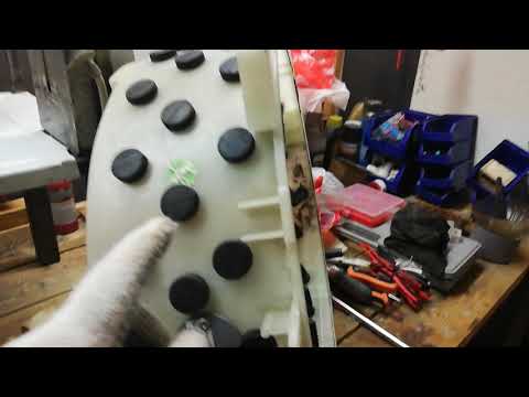 Видео: Перосъемная машина. Видео 4. Установка бильных пальцев, финальная сборка.