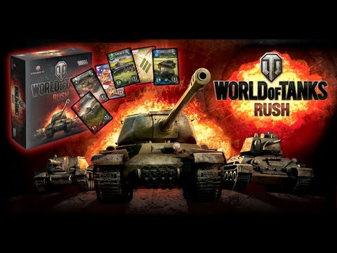 Видео: World of Tanks: Rush — настольная игра. Правила игры. Видео-обзор.