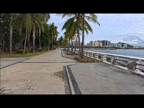 Видео: Бухта Дадунхай #хайнань#санья#китай#дадунхай#travel#naturewalk4k
