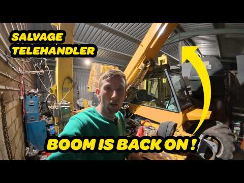 Видео: ОГРОМНЫЙ ПРОГРЕСС (ВОССТАНОВЛЕНИЕ СПАСАТЕЛЬНОГО ТЕЛЕСКОПИЧЕСКОГО ПОГРУЗЧИКА)