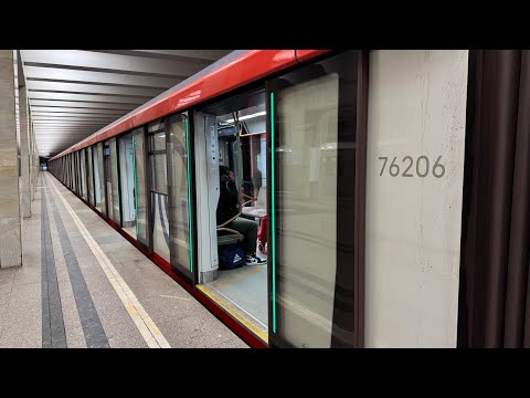 Видео: Калужско-Рижская линия. Поездка на Москве 2020 от Новоясеневской до Медведково // 8 февраля 2026 год