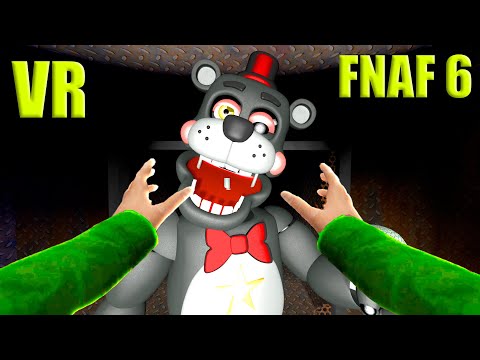 Видео: VR АНИМАТРОНИКИ ПУГАЮТ ОХРАННИКА FNAF 6 COOP OCULUS QUEST 3 GMOD Garry's Mod