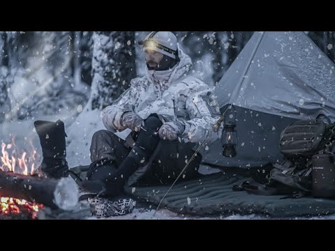 Видео: ДИКИЙ КЕМПИНГ в ЗИМНЕМ ЛЕСУ • ЛУЧШЕЕ УКРЫТИЕ из ТЕНТА 3х3 для БУШКРАФТА и ВЫЖИВАНИЯ