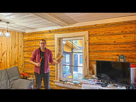 Видео: Бросовые материалы уходят на отделку. Облагородил окно. Получили большую посылку из Беларуси