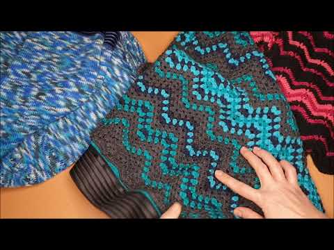 Видео: вязаные,зимние #юбкикрючком и #спицами // #обзорготовыхработ