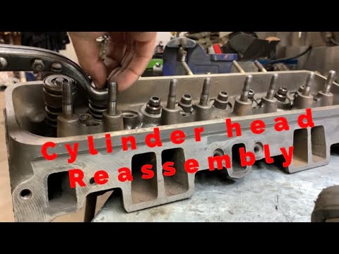 Видео: Ремонт головки блока цилиндров SBC 305/350 — часть третья