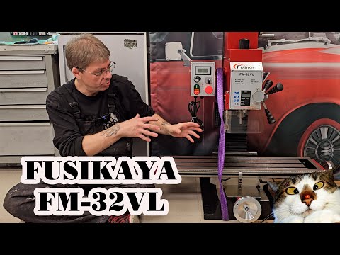 Видео: Фрезерный станок FUSIKAYA FM-32VL. Распаковка. Часть 1