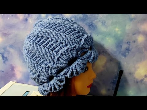 Видео: КРАСИВАЯ ШАПОЧКА КРЮЧКОМ. 1Часть. Шапочка для начинающих.