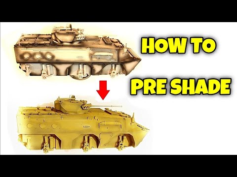 Видео: Как предварительно заштриховать модель