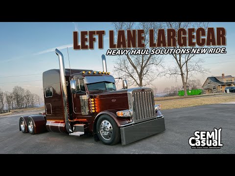 Видео: Решения для перевозки тяжелых грузов — Peterbilt 389
