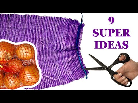 Видео: 9 НОВЫХ ИДЕЙ ИЗ ЛУКОВЫХ СЕТОК! ПОТРЯСАЮЩАЯ ПЕРЕРАБОТКА!