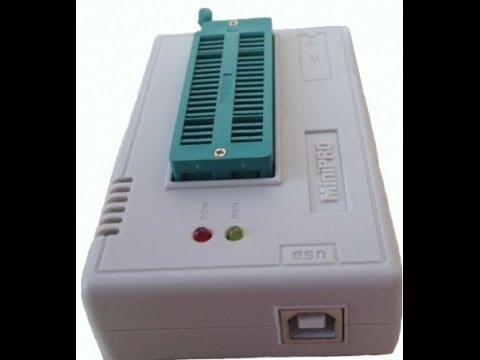 Видео: Прошивка микросхемы при помощи программатора MiniPro Tl866CS