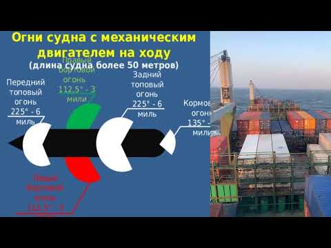 Видео: Часть С. Огни и знаки Правила МППСС-72, ускоренная методика изучения
