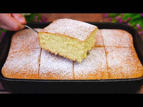 Видео: Горячий Молочный Пирог, который тает во рту! Просто и очень вкусно!