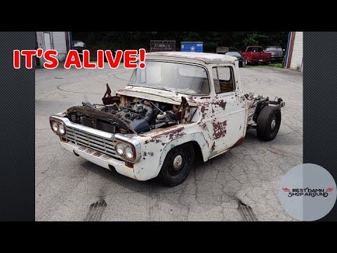 Видео: ПЕРВЫЙ ЗАПУСК И ЕЗДА! ДЕШЁВЫЙ БЮДЖЕТНЫЙ ОБМЕН F100 CROWN VIC!