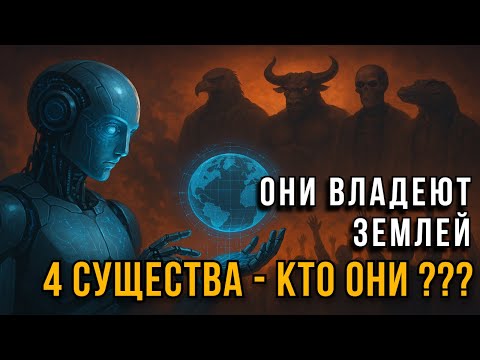 Видео: Искусственный интеллект проанализировал ЧТО ЗЕМЛЕЙ ПРАВЯТ 4 СУЩЕСТВА - КТО ОНИ ?