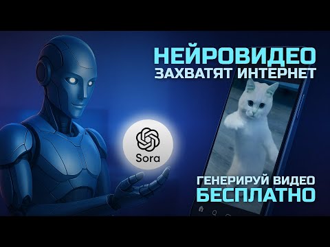 Видео: Sora 2 просто ВЗОРВАЛА МОЗГ. Генерация видео — БЕСПЛАТНО!