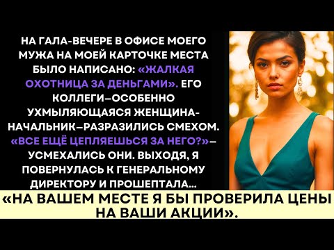 Видео: Муж И Его Начальник Смеялись Надо Мной На Балу — Но Один Шепот Гендиректору Стер Их Улыбки