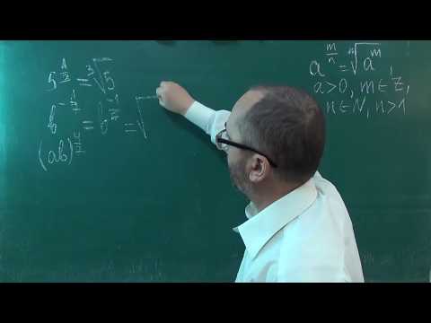 Видео: 100601 Номер 6-1 Степінь з раціональним показником - 10 клас Стандарт