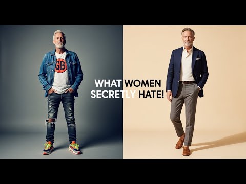 Видео: ОДЕЖДА: мужчины старше 50 лет носят то, что женщины тайно НЕНАВИДЯТ! Стильные решения для зрелых ...