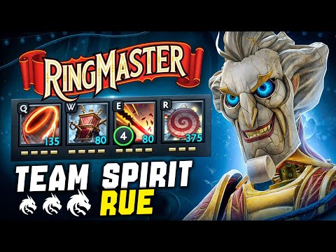 Видео: 16.000 ММР РИНГМАСТЕР - 15 активных КНОПОК | TeamSpirit.Rue RIngmaster Dota 2