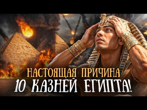 Видео: НАСТОЯЩАЯ причина 10 казней Египта. За каждым бедствием скрывалось послание, которое вас потрясёт