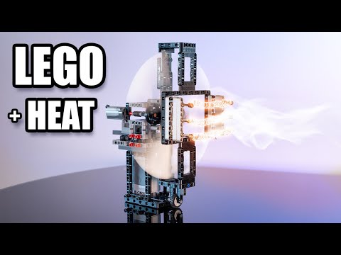 Видео: Делаем мощный обогреватель-вентилятор из Lego: расплавится ли он?